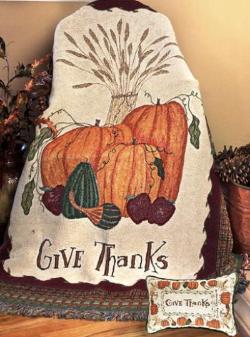 Autumn Celebration Tapestry Throw